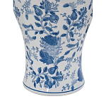 Ваза фарфоровая высокая с синими цветочными мотивами Independence варинант исполнения - 3 | Loft Concept в Новосибирске
