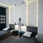 Гипсовая 3D Панель M-109 варинант исполнения - 2 | Loft Concept в Новосибирске