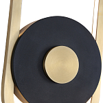 Бра с овальной рамой цвета латунь Midnight Orbit варинант исполнения - 1 | Loft Concept в Новосибирске