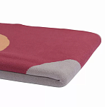 Плед из хлопка с абстрактным принтом Elysian Flow Ember варинант исполнения - 3 | Loft Concept в Новосибирске