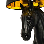 Horse Statue Floor Lamp Большой светильник Черная Лошадь варинант исполнения - 1 | Loft Concept в Новосибирске