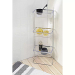 Полка напольная трехъярусная для ванной Bathroom Floor Shelf варинант исполнения - 6 | Loft Concept в Новосибирске