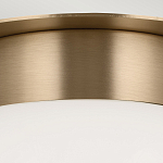 Потолочный светильник с белым матовым шарообразным плафоном Kichler варинант исполнения - 4 | Loft Concept в Новосибирске