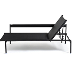 Диван-шезлонг черный Annet варинант исполнения - 4 | Loft Concept в Новосибирске