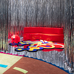 Дизайнерский ковер в виде бабочки Poltronova Tappeto Farfalla Rug варинант исполнения - 12 | Loft Concept в Новосибирске