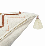 Подушка декоративная с геометрическим узором и кисточками Divine Abstractions варинант исполнения - 2 | Loft Concept в Новосибирске