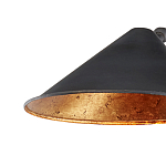 Бра настенное на тонком кронштейне с 2-мя конусообразными плафонами Vintage Reading Light варинант исполнения - 1 | Loft Concept в Новосибирске