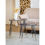 Столик приставной в стиле лофт Unlimited Freedom варинант исполнения - 6 | Loft Concept в Новосибирске