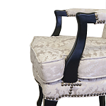 Кресло c растительным орнаментом Aubrey Classical Armchair beige jacquard варинант исполнения - 4 | Loft Concept в Новосибирске