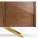 ТВ-тумба в цвете американский орех Introduce варинант исполнения - 4 | Loft Concept в Новосибирске