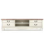 ТВ-тумба в стиле прованс из массива берёзы Interiors Romance варинант исполнения - 1 | Loft Concept в Новосибирске