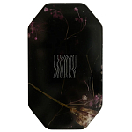 Шкатулка из эпоксидной смолы с цветами черная Epoxy Resin Pink Flowers Box Black варинант исполнения - 1 | Loft Concept в Новосибирске
