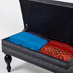 Мягкая банкетка с зоной для хранения Casket Dark Grey варинант исполнения - 4 | Loft Concept в Новосибирске