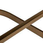 Стул барный букле бежевый с каркасом цвета матовое золото Tactility варинант исполнения - 4 | Loft Concept в Новосибирске