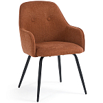 Кресло обеденное на металлических ножках Mazzi Chair варинант исполнения - 2 | Loft Concept в Новосибирске