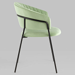 Стул в велюре фисташкового цвета Horizon варинант исполнения - 2 | Loft Concept в Новосибирске