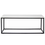 Журнальный столик прямоугольный White Marble Surface варинант исполнения - 1 | Loft Concept в Новосибирске