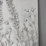 Панно Дельфиниум варинант исполнения - 3 | Loft Concept в Новосибирске