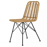Стул с ротанговым плетением Wicker Stool без подлокотников варинант исполнения - 4 | Loft Concept в Новосибирске