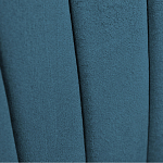 Барный стул со спинкой на 4-х деревянных ножках Синий Велюр Ava Charm варинант исполнения - 4 | Loft Concept в Новосибирске