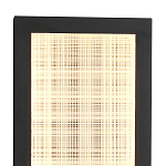 Светодиодное прямоугольное бра из металла черного цвета Lattice Lux варинант исполнения - 6 | Loft Concept в Новосибирске