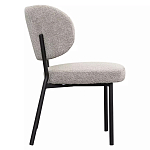 Стул мягкий с серо-бежевой буклированной обивкой Inspiration from Provence варинант исполнения - 2 | Loft Concept в Новосибирске