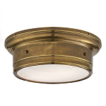 Потолочный светильник круглый цвета состаренная латунь Modern Simple Ceiling Light варинант исполнения - 1 | Loft Concept в Новосибирске