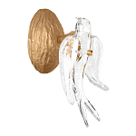 Бра с прозрачной стеклянной фигуркой птички Serip Voa варинант исполнения - 3 | Loft Concept в Новосибирске