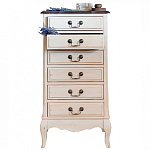 Комод высокий узкий с 6-ю ящиками Interiors Romance варинант исполнения - 1 | Loft Concept в Новосибирске