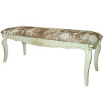 Банкетка велюр в стиле прованс Blaise French Seating Banquette варинант исполнения - 1 | Loft Concept в Новосибирске