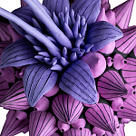 Статуэтка тропический фрукт Tropical Fruit Alien Blue Tulip варинант исполнения - 2 | Loft Concept в Новосибирске