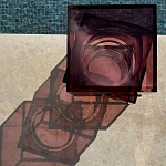 Стол журнальный в форме кубов Acrylic Furniture Lumina Crimson Clarity варинант исполнения - 8 | Loft Concept в Новосибирске