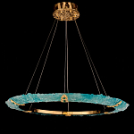 Люстра в форме кольца с цветочным декором Warm Heavenly Light варинант исполнения - 4 | Loft Concept в Новосибирске