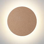 Бра круглое натуральная Пробка Natural Cork варинант исполнения - 3 | Loft Concept в Новосибирске