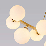 Люстра подвесная с белыми лампами в форме шара Felicitat варинант исполнения - 3 | Loft Concept в Новосибирске