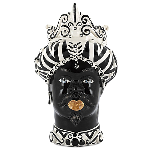 Ваза VASE MORO MAN MEDIUM zebra