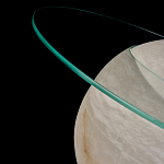 Торшер - журнальный стол Cryptocrystalline Stone варинант исполнения - 8 | Loft Concept в Новосибирске