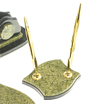 Настольный письменный набор из змеевика из 7-ми элементов Successful Leader варинант исполнения - 8 | Loft Concept в Новосибирске