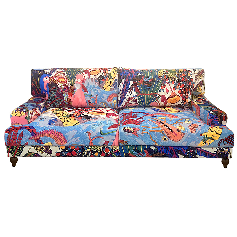 Премиальный Акцентный Диван Simpsons in Paradise Pop Art Sofa Мульти Премиальный Акцентный Диван Simpsons in Paradise Pop Art Sofa Мульти в Новосибирске | Loft Concept