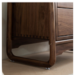 Вешалка деревянная с 2- мя ящиками Moon Walnut Furniture варинант исполнения - 10 | Loft Concept в Новосибирске