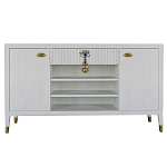 Комод-буфет Elsa Dreams White с открытыми полками   варинант исполнения - 8 | Loft Concept в Новосибирске