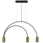 Линейный светильник с дугообразным каркасом Daviau Linear Arch Light 3 варинант исполнения - 2 | Loft Concept в Новосибирске