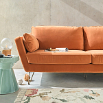 Приставной стол из керамики Manufacto Gray-green варинант исполнения - 5 | Loft Concept в Новосибирске