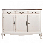 Буфет трехстворчатый с 3-мя ящиками в стиле прованс Interiors Romance варинант исполнения - 1 | Loft Concept в Новосибирске
