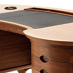 Дизайнерский письменный стол Bean Desk  варинант исполнения - 4 | Loft Concept в Новосибирске