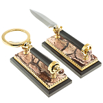 Настольный письменный набор из яшмы Manager Organizer варинант исполнения - 9 | Loft Concept в Новосибирске