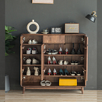 Комод в прихожую для хранения обуви Moon Walnut Furniture варинант исполнения - 2 | Loft Concept в Новосибирске