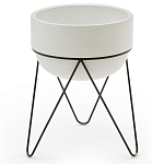 Кашпо Elevated Planters Luna 54 белое варинант исполнения - 1 | Loft Concept в Новосибирске