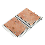 Портсигар с газовой зажигалкой из натурального камня Пегматит Stone Cigarettes Cases варинант исполнения - 5 | Loft Concept в Новосибирске