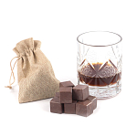 Камни для охлаждения виски из красного лемезита Natural Stone Cube варинант исполнения - 6 | Loft Concept в Новосибирске